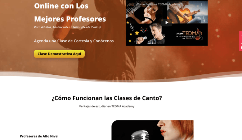 Marketing Digital para Escuela de Música Online